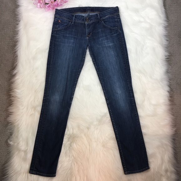 Hudson Skinny Jeans Sz 29 W422dha Glz 